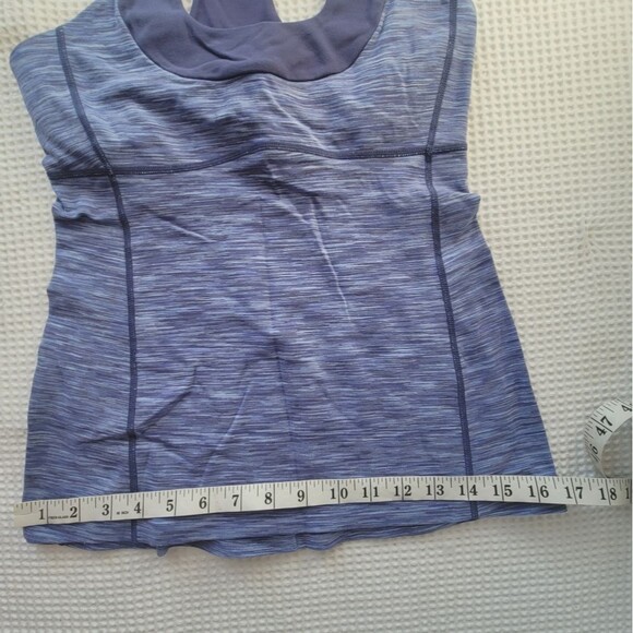 Lululemon Scoop Nec *Luon Wee Are From Space Blue 6 Tank top - Picture 6 of 13